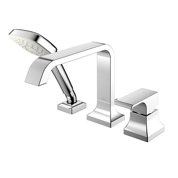 Vòi xả bồn tắm 4 lỗ màu đen Toto TBG10202A#MBL - Image 3