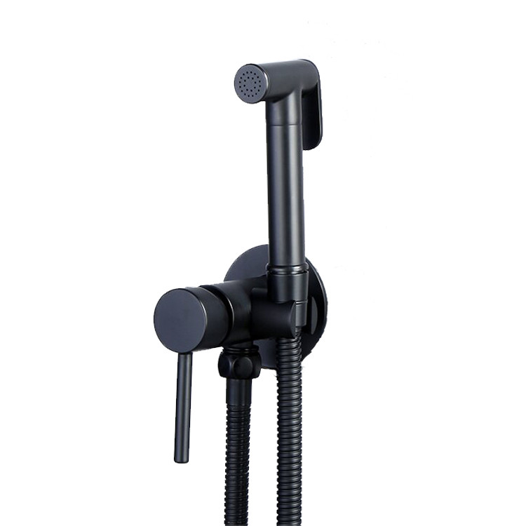 Vòi xịt vệ sinh màu đen Miken XB093 - Image 5