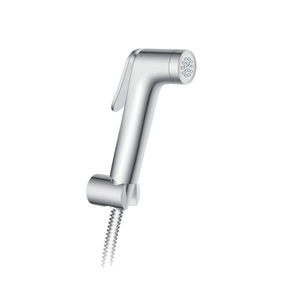 Vòi xịt vệ sinh nóng lạnh âm tường màu vàng hồng Miken F-7505RG-B - Image 3