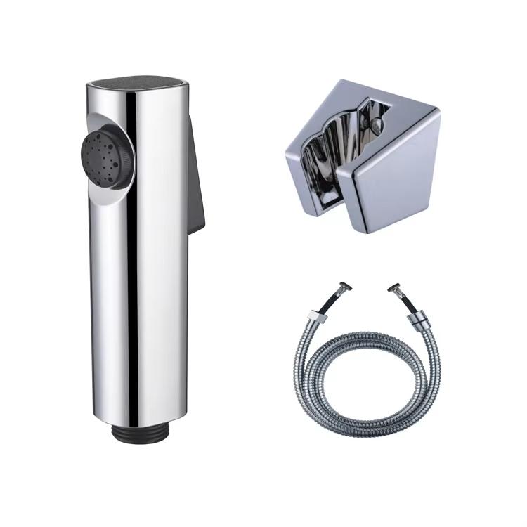 Vòi xịt vệ sinh nóng lạnh âm tường màu vàng hồng Miken F-7505RG-B - Image 5