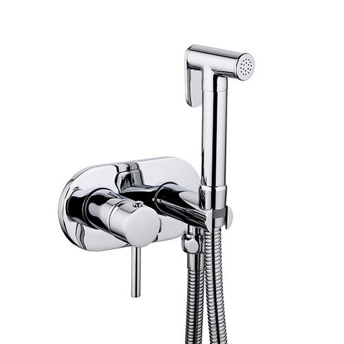 Vòi xịt vệ sinh nóng lạnh âm tường Miken F-7505W