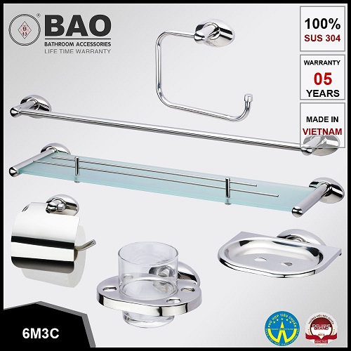 Vòng treo khăn Inox BAO M6-604L - Image 3