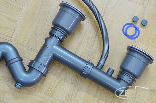 Xi phông chậu đúc rửa bát nhập khẩu XPCD-2H (Phi 110)