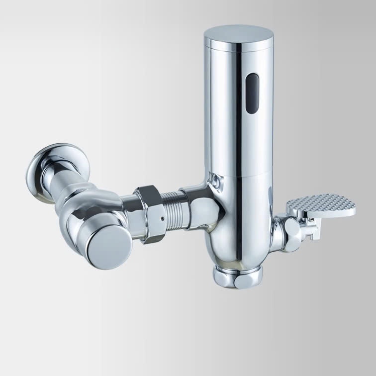 Xí xổm và két treo Inox 304 màu vàng dành cho công nhân, nhà máy, bệnh viện, nhà tù, nơi công cộng Miken KG-S202G - Image 3
